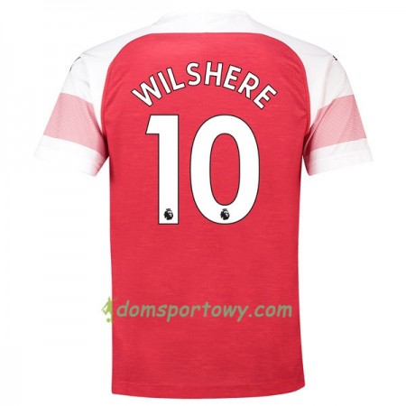 Koszulka Arsenal Wilshere 10 Domowe Koszulki Piłkarskie 2018-2019 Krótki Rękaw